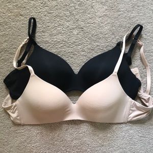 LOT of 2 Auden Seamless Bras 34A